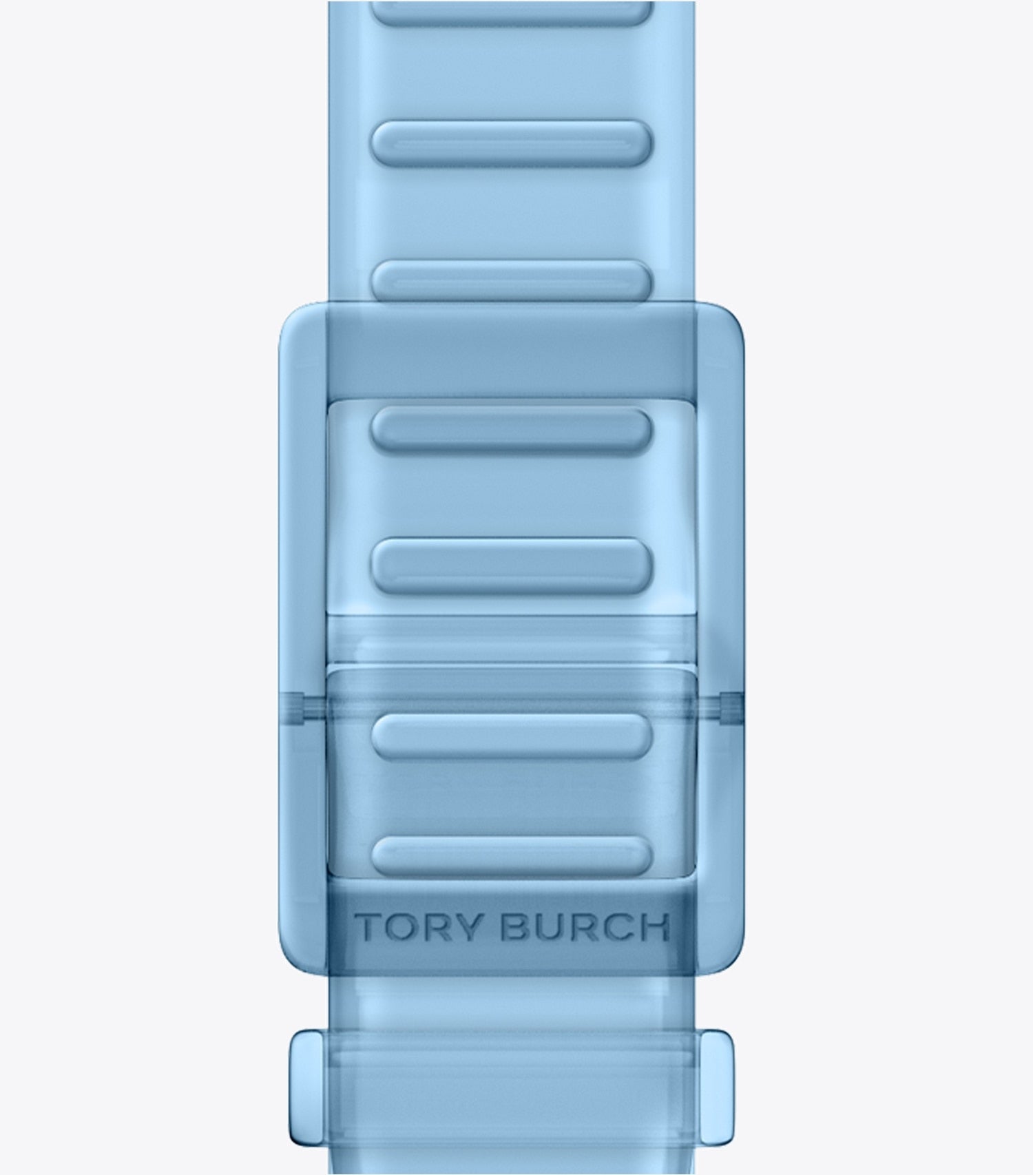 Tory Burch Single T Jelly Band for Apple Watch® - Light Blue