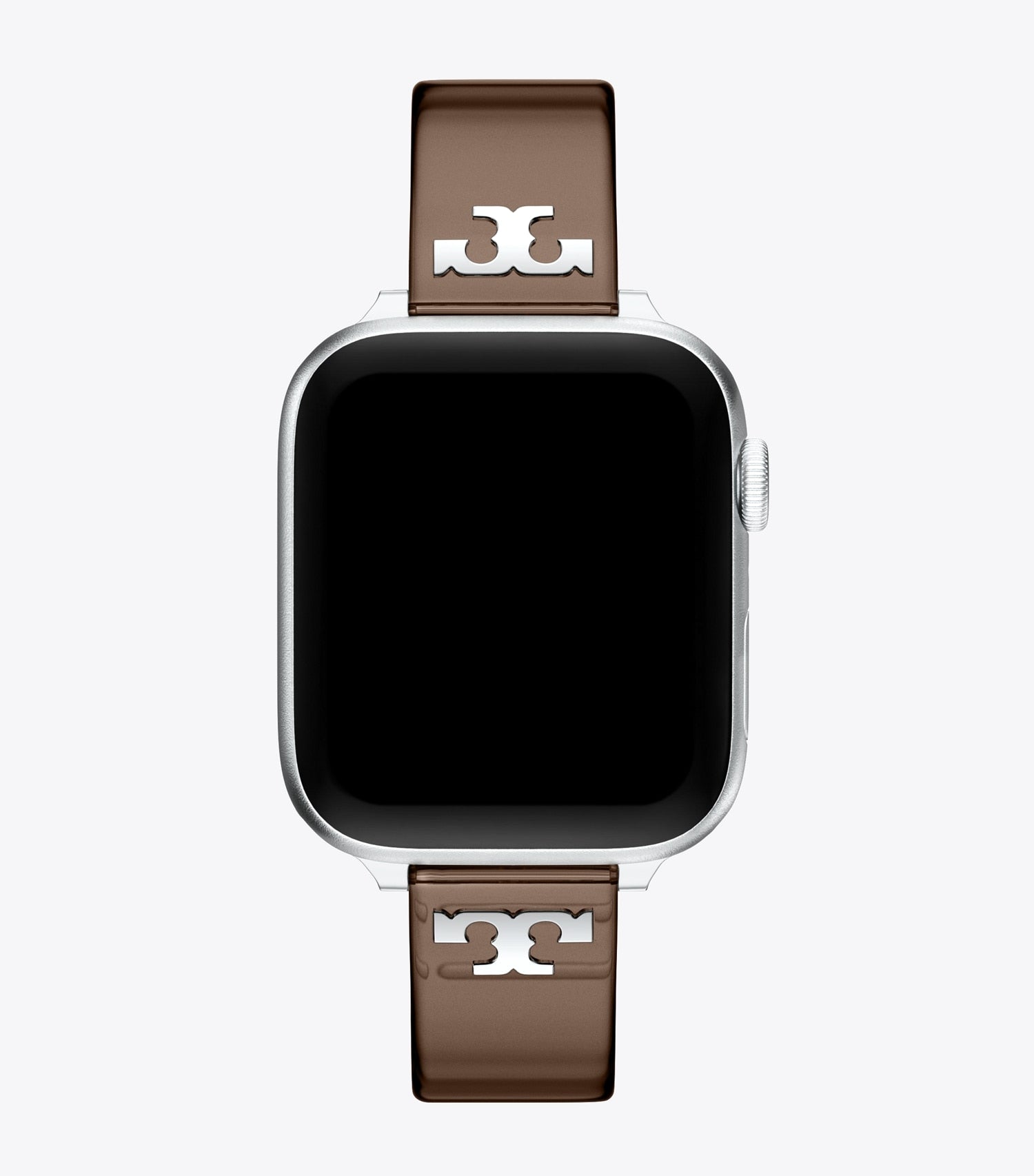 Tory Burch Single T Jelly Band for Apple Watch® - Light Brown
