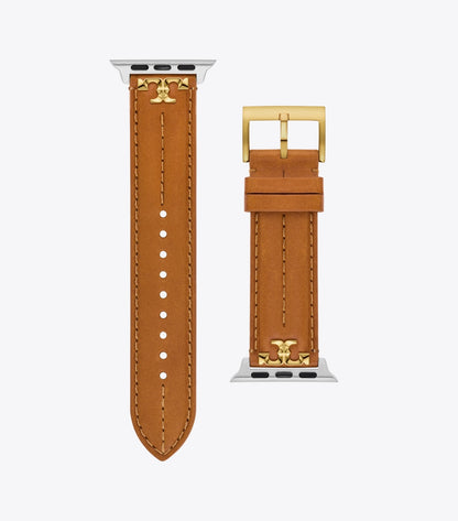Tory Burch Kira Band for Apple Watch® - Luggage