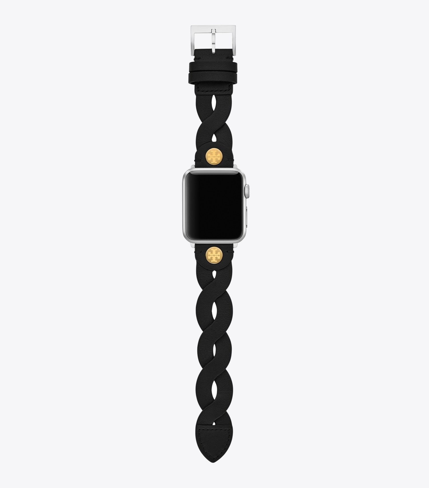 Tory Burch Miller Braided Band for Apple Watch® - Black