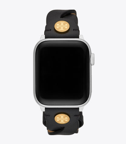 Tory Burch Miller Braided Band for Apple Watch® - Black
