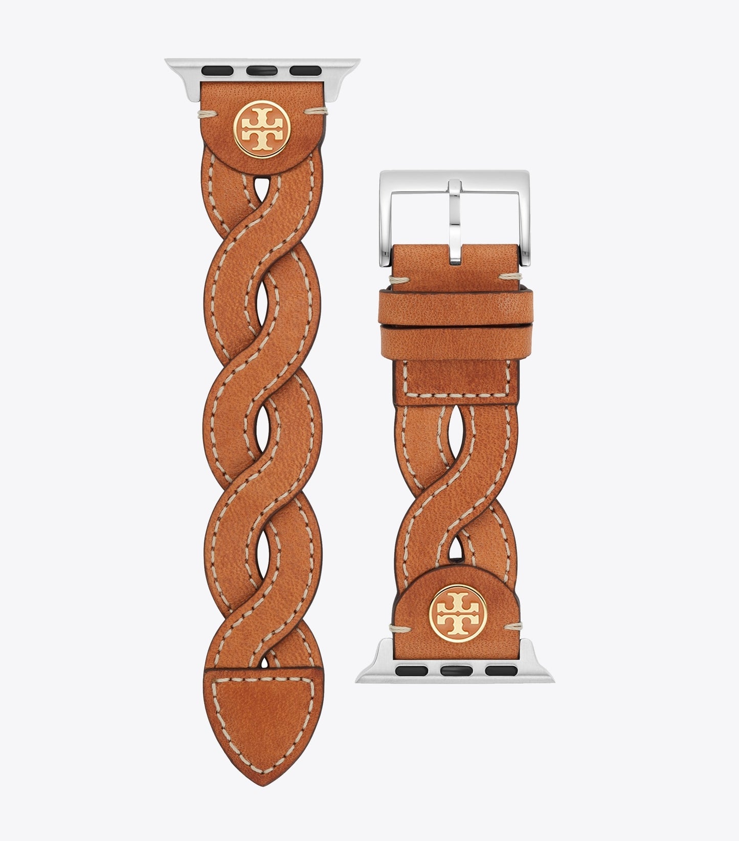 Tory Burch Miller Braided Band for Apple Watch® - Camello