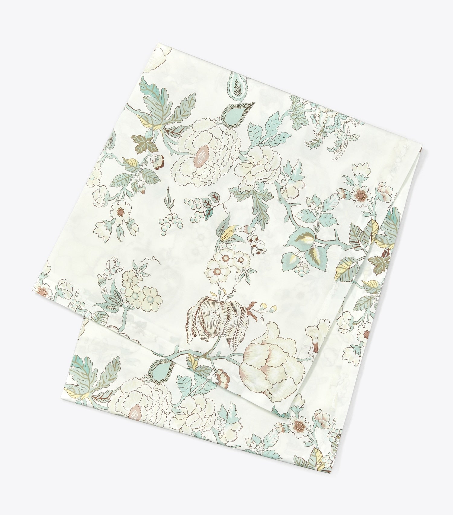 Tory Burch Happy Times Bouquet Square Tablecloth, 70" - Ivory