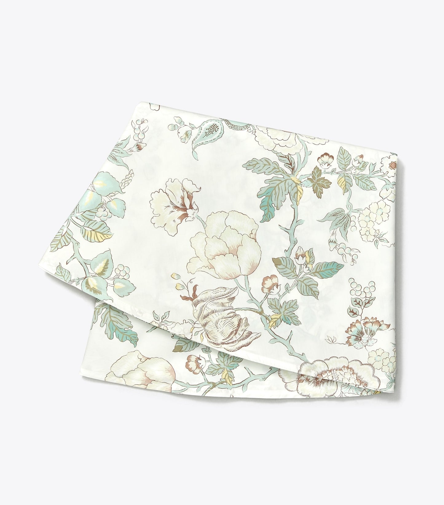 Tory Burch Happy Times Bouquet Round Tablecloth, 108" - Ivory