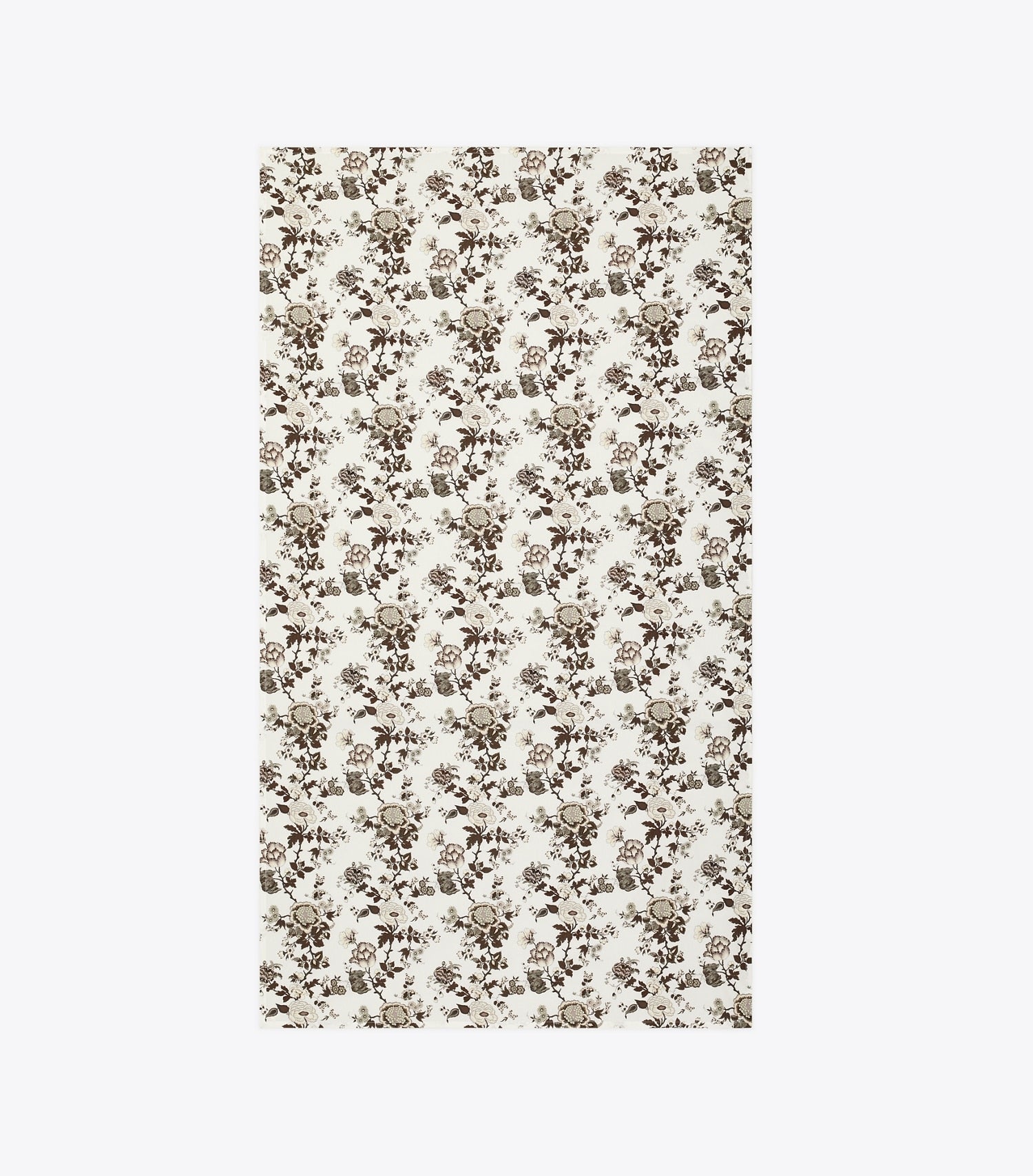 Tory Burch HAPPY TIMES BOUQUET OBLONG TABLECLOTH, 70" X 126" - Brown