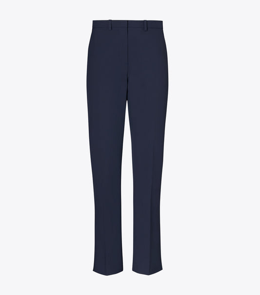 Tory Burch Cropped Stretch Golf Pant - Medium Navy