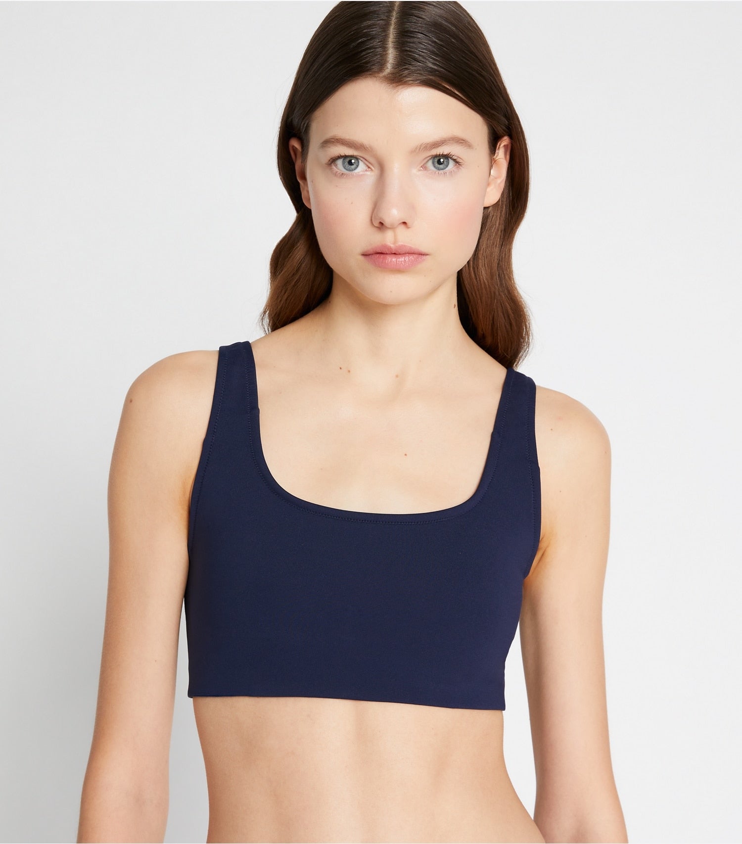 Tory Burch Sculpt Compression Bra - Tory Navy