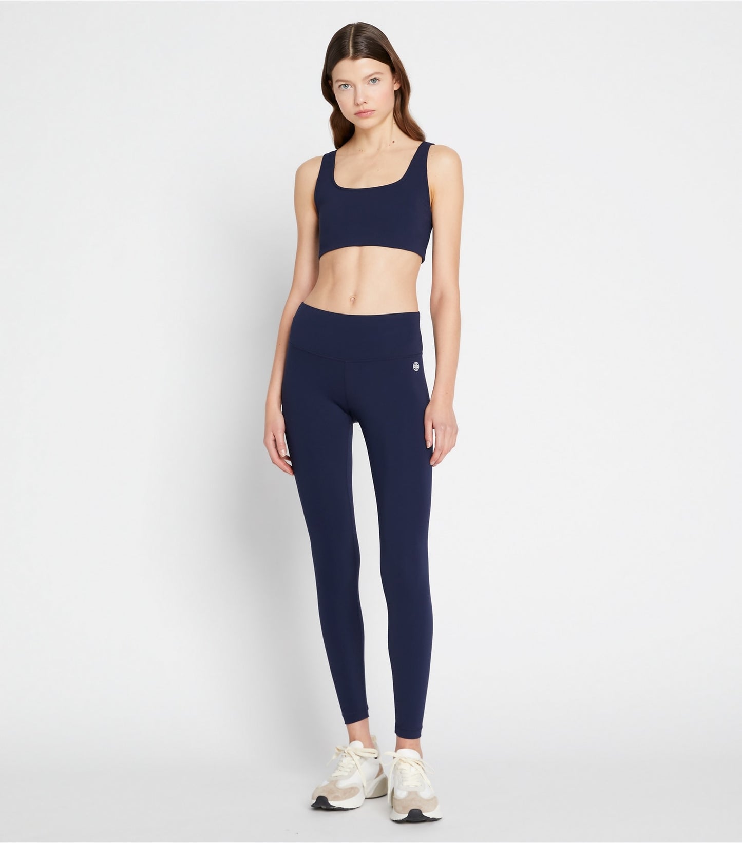Tory Burch Sculpt Compression Bra - Tory Navy