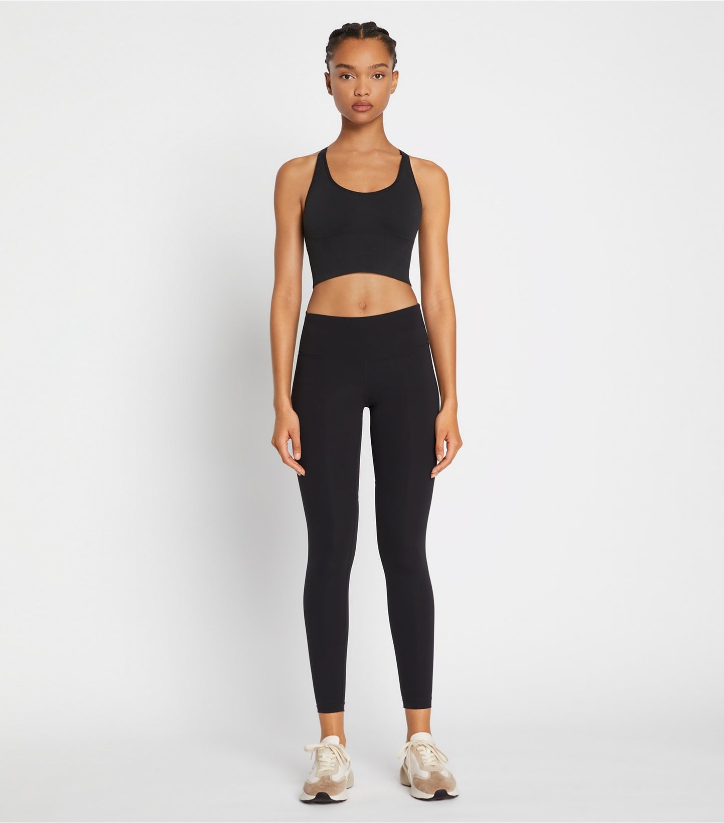 Tory Burch Sculpt Compression Side-Pocket Legging - Sport Black