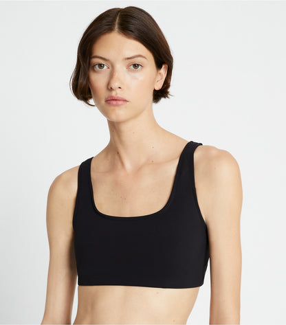 Tory Burch Sculpt Compression Bra - Sport Black