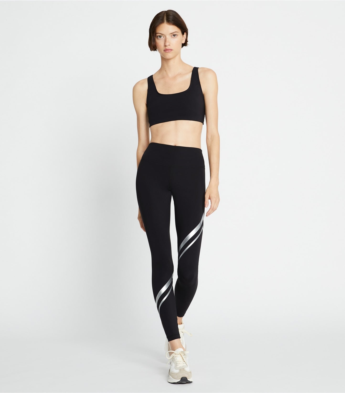 Tory Burch Sculpt Compression Bra - Sport Black