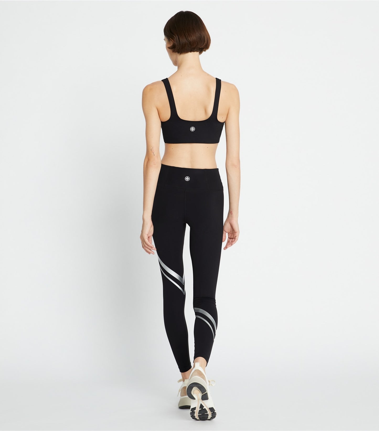 Tory Burch Sculpt Compression Bra - Sport Black