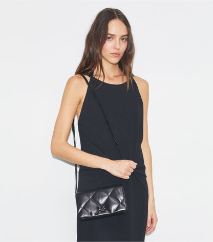 Tory Burch Kira Diamond Quilt Crossbody - Black